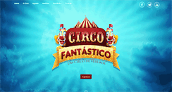 Desktop Screenshot of circofantastico.com.br